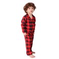 thumbnail image 2 of ZAXARRA Pyjamas de Noël Parent-Enfant, Chemise, Pantalon, Robe, Combinaison, Bavoir pour Chien, 2 of 8