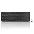 thumbnail image 1 of Teclado inalámbrico Perixx PERIBOARD-716 con panel táctil negro, 1 of 9