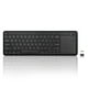 thumbnail image 1 of Teclado inalámbrico Perixx PERIBOARD-716 con panel táctil negro, 1 of 9