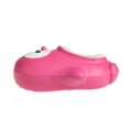 thumbnail image 4 of FOAMWALK Toddler Unisex Novelty Clogs with Faux Fur Lining - Penguin Slippers for Toddler, Fuchsia, 8, 4 of 9