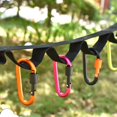 thumbnail image 4 of Mousqueton Clip Crochet Robuste Escalade en Aluminium Vis de Verrouillage D-Rings K3U5, 4 of 9