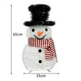 thumbnail image 4 of 25.6 Inch Lighted Pop-Up Snowman Outdoor Decoration, 4 of 7