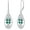 Shamrock-2, variant on St Patricks Day Earrings Shamrock Earrings for Women 925 Sterling Silver Four Leaf Clover Earrings