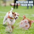 thumbnail image 4 of Interactive dog toys, barking and moving dog toy ball, washable cartoon pig sound toy, shaking and bouncing stress-relieving talking dog and cat toys., 4 of 7