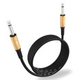 thumbnail image 1 of Cable para guitarra Augioth GC-11, 4,5 m, instrumento eléctrico de escenario, color negro, 1 of 6
