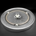 thumbnail image 3 of WHAMVOX  2 Pcs Microwave Plate Replacement Oven Glass Turntable Tray, 3 of 8