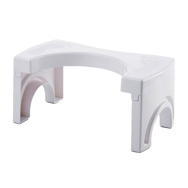 Plastic Toilet Foot Stool Folding Stepping Stool Bathroom Squatting