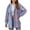 Purple, variant on Elabch Shacket Jackets for Women Plaid Hoodies Flannel Shacket Jacket Thin Long Sleeve Button Down Boyfriend Shirt Jacket with Pocket Pink 2XL