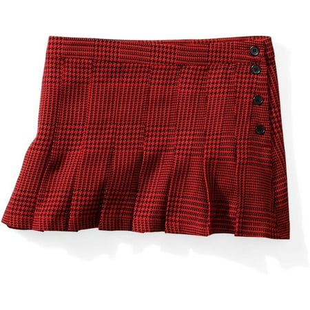 Miley Cyrus & Max Azria - Juniors' Pleated Plaid Skirt