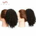thumbnail image 4 of SEGO Afro Kinky Curly Ponytail Extensions Short Synthetic Hair 8 Inch Drawstring Puff Ponytail Hairpieces for Women, 4 of 8