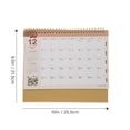 thumbnail image 3 of Table Calendar Household Desk Standing Calendar School Office Monthly Calendar, 3 of 7