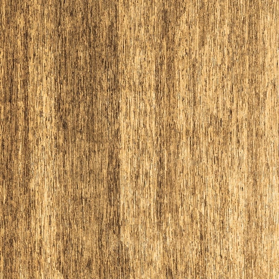 Ahgly Company Indoor Square Oriental Brown Modern Area Rugs, 7' Square