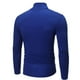 thumbnail image 5 of Camisa de manga larga con cuello alto de poliéster para hombre - Corte ajustado, color liso - Moda/deportivo - Tallas M-XXL, 5 of 5