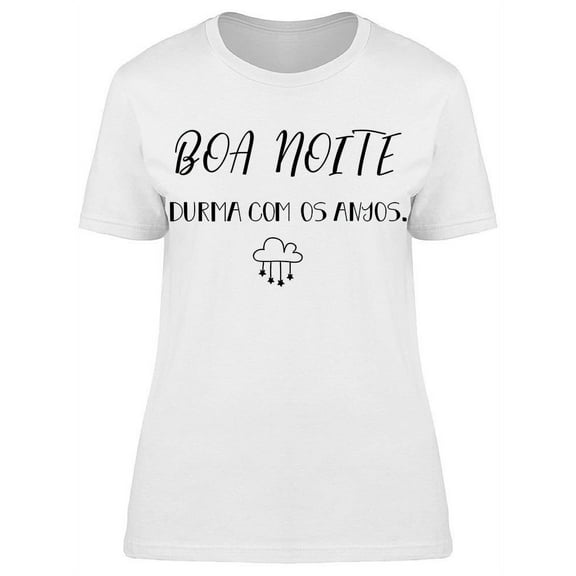 Portuguese Good Night T-Shirt Women -Image by Shutterstock, Female Small