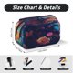 thumbnail image 5 of Disketp Colorful Feather Owl Estuche de Lápices de Doble Capa con Tapa Abatible y Cremallera, Organizador Escolar para Adolescentes y Adultos, 5 of 7