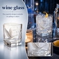 thumbnail image 4 of Grey Goose Frozen Flight Edition Whiskey Glass Cup, Unique Sculpted Glass Vodka Decanter With Box for Home Bar Display, 4 of 6