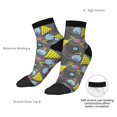 thumbnail image 6 of Pofeuu Geometric Print 30cm Socks, Adult Running Hiking Socks for Youth and Adult, 6 of 7