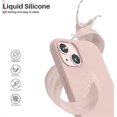 thumbnail image 3 of Compatible con funda para iPhone 11, funda de silicona líquida ultrafina de cobertura total de gel suave de goma., 3 of 5