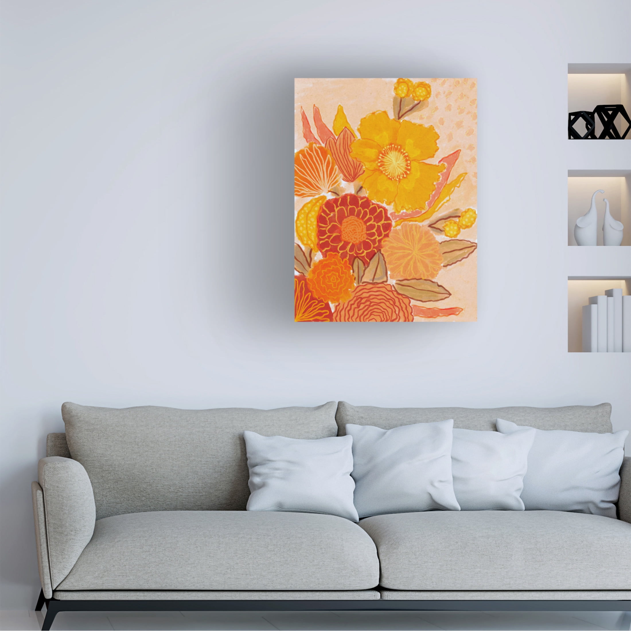 Trademark Fine Art Alisa Galitsyna  Magic Bouquet Canvas Wall Art