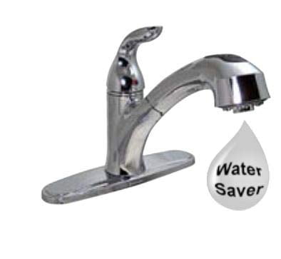 Valterra PF231441 Single-Handle Pull Out Hybrid Kitchen Faucet - Brushed Nickel
