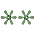 thumbnail image 1 of Tapete para Mesa Con Soporte Salvamanteles en Forma Navidad Comedor () Verde, 1 of 4