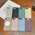 thumbnail image 5 of For iPhone 16e Case Compatible with MagSafe Glitter Design IMD TPU + PC Phone Back Cover - Desert Go, 5 of 5
