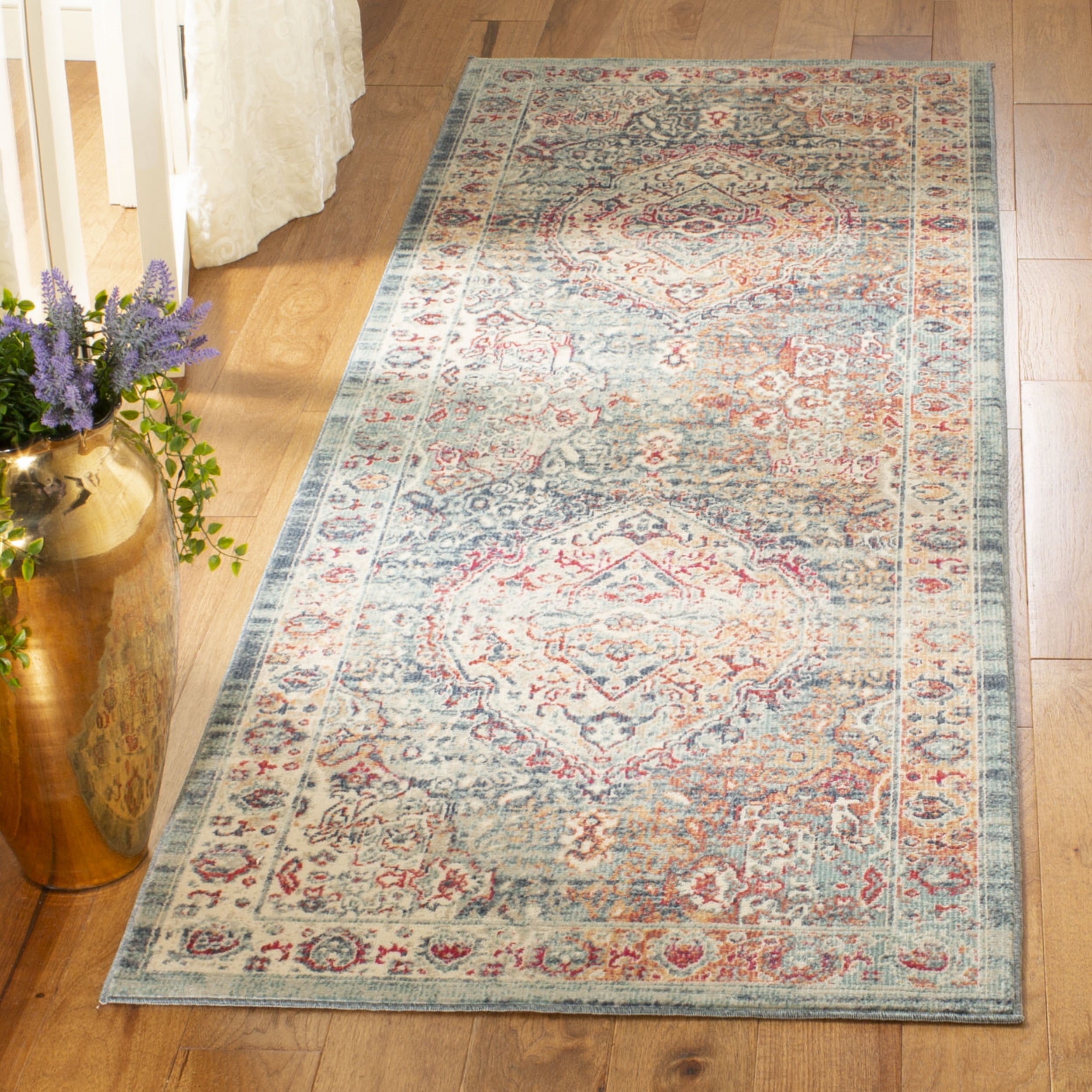 Safavieh Merlot Joselyn Floral Bordered Area Rug