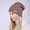 Khaki, variant on Warm Lazy Beanie - A soft Everyday Beanie With A Chunky Knit Fabric