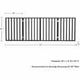 thumbnail image 3 of 4-Panel Indoor Foldable Pet Gate 24 in-Tall by 72 in-Wide Black, 3 of 3