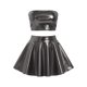 thumbnail image 2 of TaTaai Women Shiny Pleated Skirt Tube Top Two Piece Set Party Slim Fit Stylish Outfit Ladies Evening Festival Wear Lightweight Breathable Soft Comfortable Dress Set Gift, 2 of 8