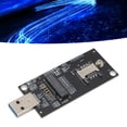 thumbnail image 1 of NGFF Adapter Card with SIM Slot, M.2 KeyB to USB3.0 4G 5G WWAN Module Adapter for , for WinCE, for Linux, and for OS X, 1 of 7