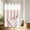 pink-3E, variant on MMJ Shower Curtain Textured Color Block Waffle Weave Fabric Waterproof Snap Hooks Punch Free Bathroom Curtain 75x71in