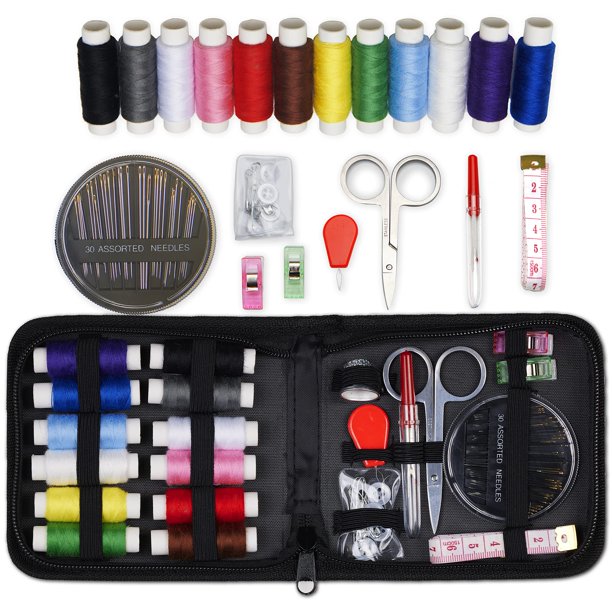 Kit de Costura ARTIKA Portátil de 59 Piezas para Viaje