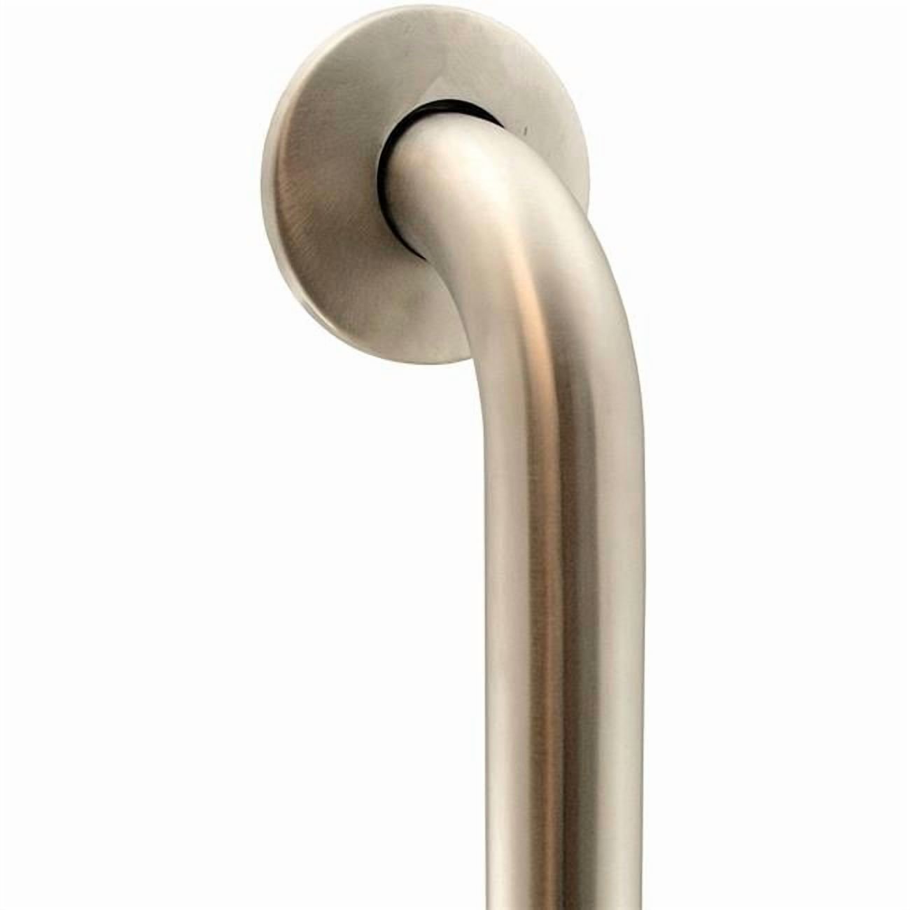 Jones Stephens G12112 1.25 x 12 in. Satin Grab Bar with Concealed Snap-On Flange