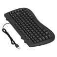 thumbnail image 4 of Teclado USB Plástico duradero 87 teclas Teclados KB‑301B Accesorios de computadora ergonómicos generalesInglés, 4 of 8
