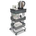 thumbnail image 2 of Vertiflex Multi-use Storage Cart/stand-up Workstation, 15.25" X 11.25" X 39", Gray, 2 of 9
