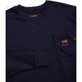 thumbnail image 3 of Bass Creek Outfitters Men's Flame Resistant Long Sleeve Crewneck Knit Top, Sizes M-2XL, 3 of 8