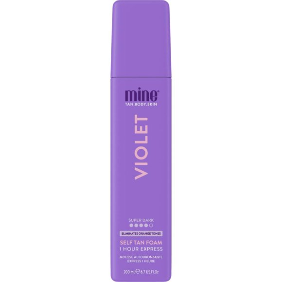 Espuma autobronceadora Minetan Violet Base 200 ml