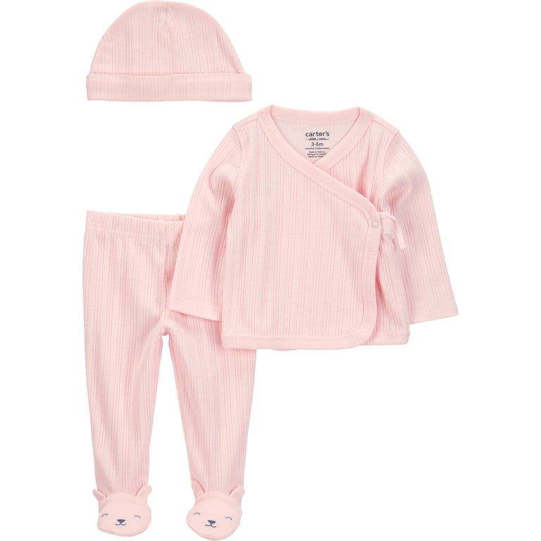 Carter's Child of Mine 3-Piece Newborn Set, Bunny Print photo 1