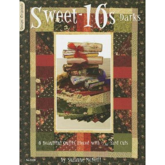 Pre-Owned Sweet-16s Darks: 6 Beautiful Quilts Pieced with 1/16 Yard Cuts (Paperback) 1574216309 9781574216301