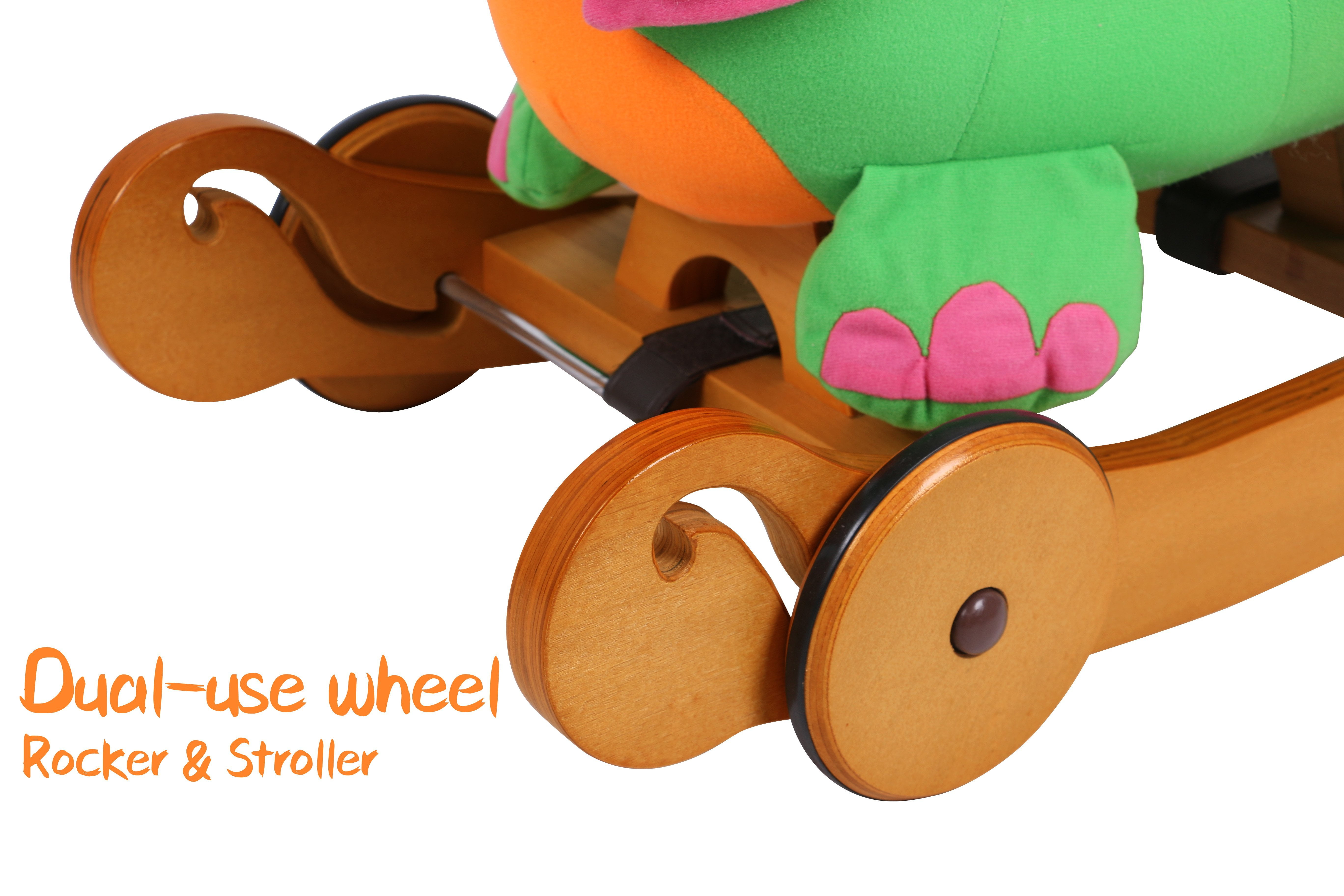 labebe rocking dinosaur