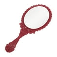 thumbnail image 5 of Unique Bargains 2pcs Delicate Handheld Mirror for Personal Grooming and Travel Red, 5 of 5