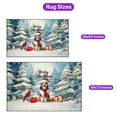 thumbnail image 5 of Merry Christmas Collie Enjoys Woofmas Winter Xmas Holiday Indoor Rug Collie Dog Lover Gifts Idea Carpet Living Bed Room Sofa Home Decor - 02022, 5 of 5