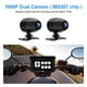 thumbnail image 3 of LBW Cámara de salpicadero profesional para motocicleta, Apple Carplay inalámbrico, Android Auto, TPMS, cámara frontal y trasera HD 1080P (chip IMX307), DVR para motocicleta, sensor G, pantalla táctil, 3 of 5