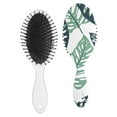 thumbnail image 2 of Colorful Exotic Hair Brush - Ergonomic Paddle Brush for Women & Men, Reduces Hair Loss & Tangles, 2 of 6