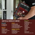 thumbnail image 2 of 400 Pcs OSHA/ANSI Compliant First Aid Kit Type III Class A Medical Professional Med Supplies for Contractors, Warehouse, Office, School, Home, Disaster, Car, Business, Restaurant, 2 of 4