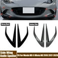thumbnail image 2 of Front Rear Fog Light Splitter Spoiler Car Accessories Side Wing Knife Spoiler Fit For Mazda MX-5 Miata ND 2016-2024, 2 of 7