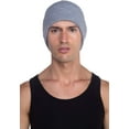 thumbnail image 3 of Solid Color Knitted Beanie Hat for Men Women - Unisex Cuffed Plain Skull Knit Hat Cap, 3 of 6