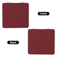 thumbnail image 2 of Uemuo Burgundy Floral Print Compact Portable Pocket Makeup Mirror - Leather Cover, Elegant Travel Cosmetic Mirror for Purse, Pocket, and Handbag-Square, 2 of 9