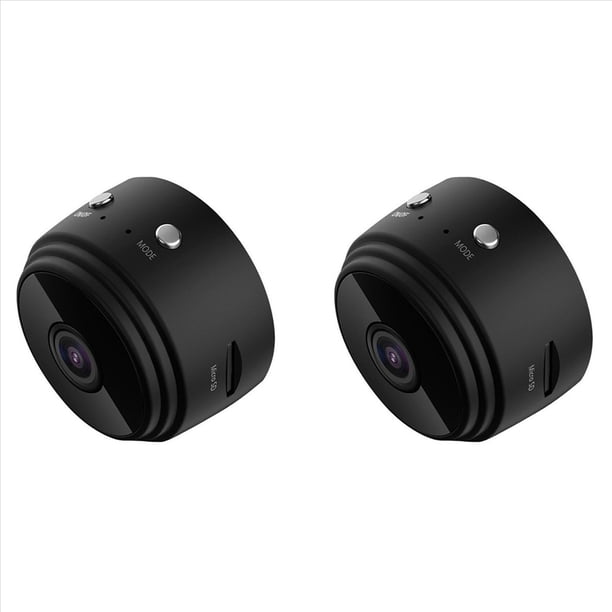 2X Mini Cámara de Vigilancia Inalámbrica A9, Monitoreo de Seguridad WiFi 1080p, Monitor Remoto, Cámara, Hogar Inteligente
